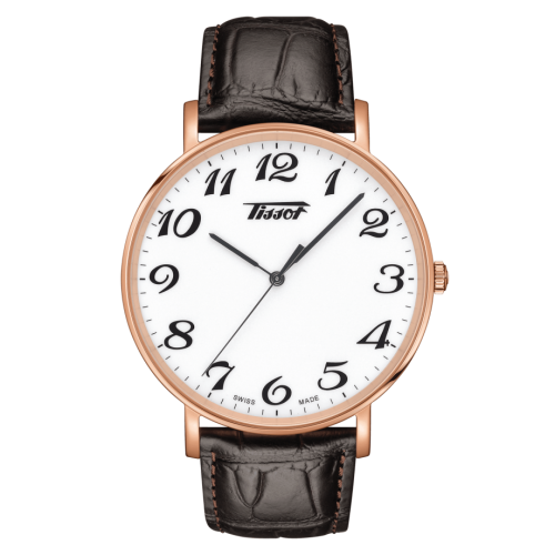 Tissot Everytime Large Rose Gold PVD / White / Strap